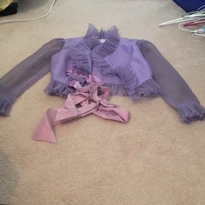 Vintage crop shirt/jacket